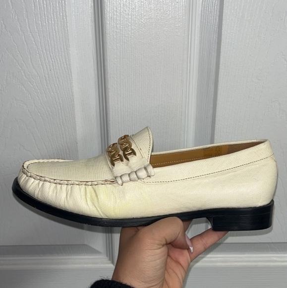 Sandro chain loafers with discoloration and yellowing - Picture 3 of 6